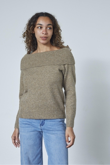 SisterS point Trui LUCA OS 19074 SAND MEL