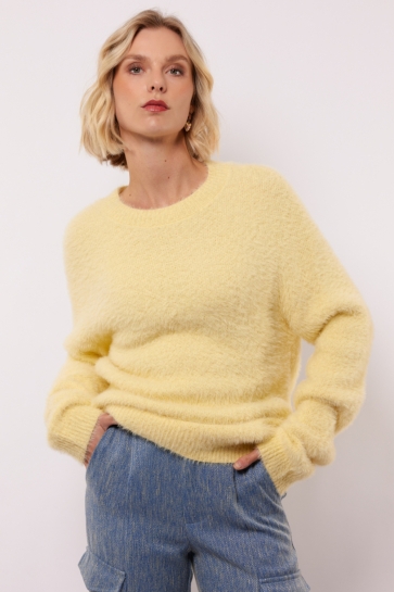 Fluresk ISLENE KNIT SWEATER 25WLF02 103 VANILLA