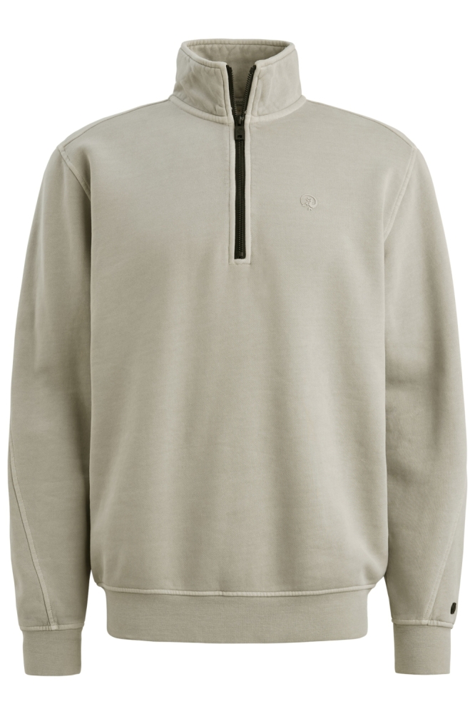 Cast Iron grijze heren sweater | Vooraanzicht