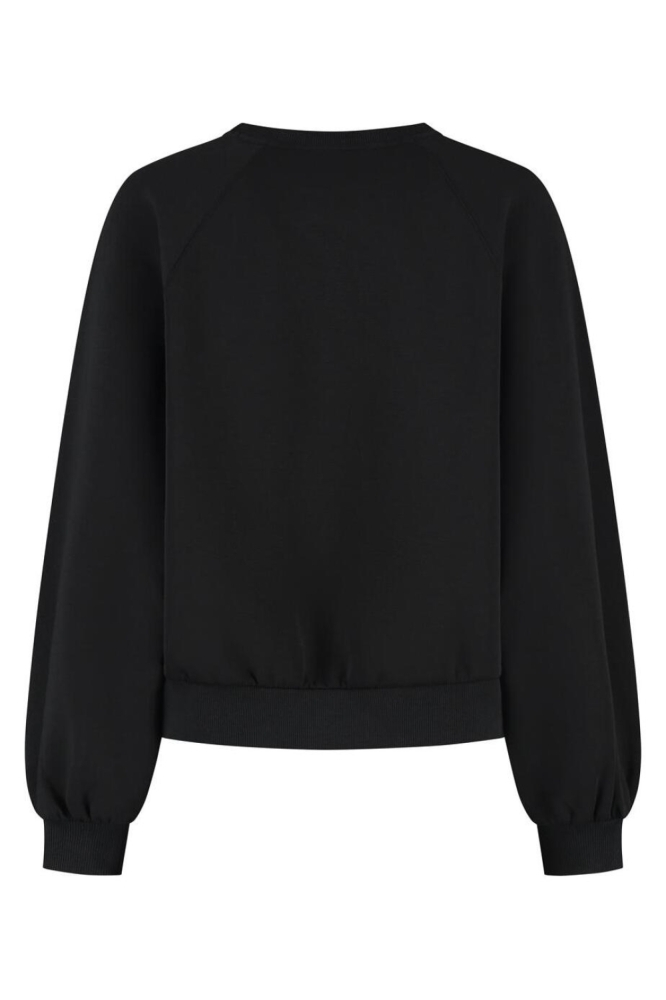 Lady Day zwarte dames sweater | Achteraanzicht