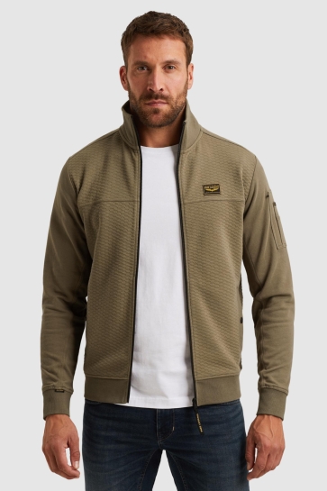 PME legend SWEATVEST MET RITSSLUITING PSW2510474 6389