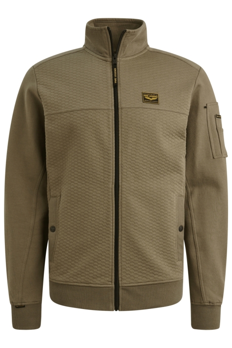 PME legend groene heren vest | Vooraanzicht