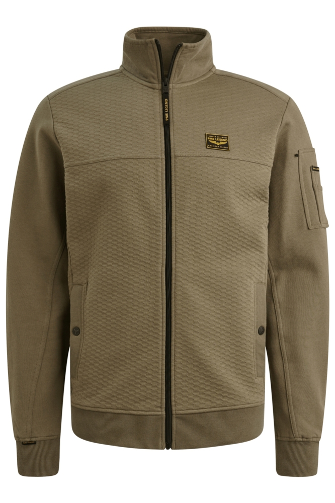 PME legend groene heren vest | Vooraanzicht