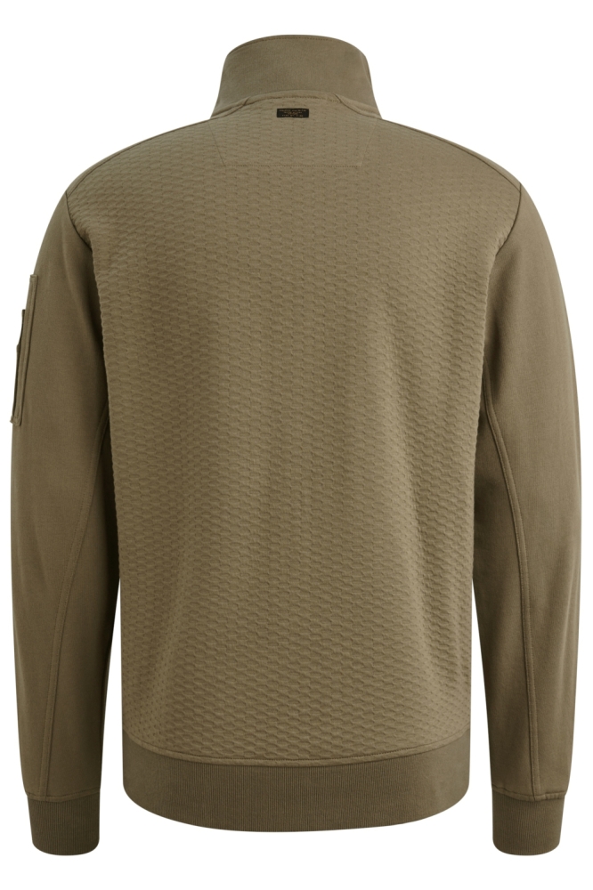 PME legend groene heren vest | Achteraanzicht