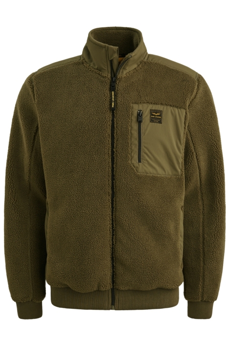 PME legend groene heren vest | Vooraanzicht