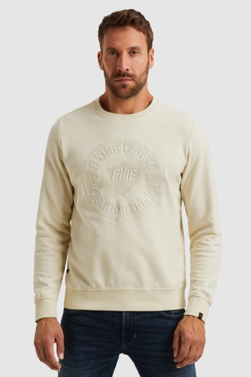 PME legend crewneck dry terry Beige