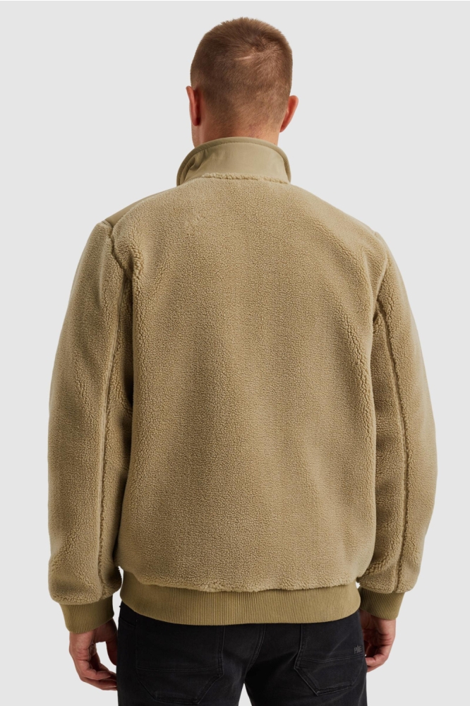 PME legend zand heren vest | Model achteraanzicht