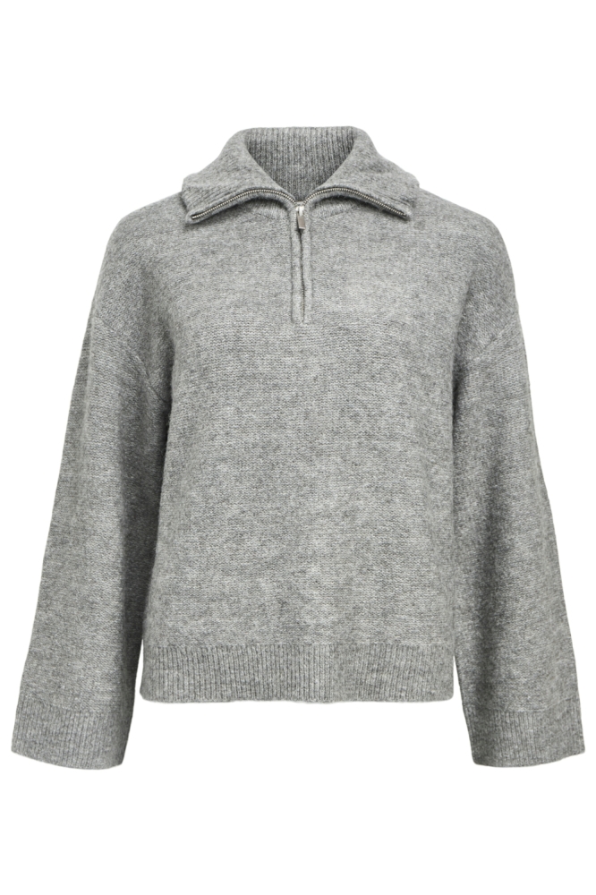 Object grijze dames trui | Vooraanzicht