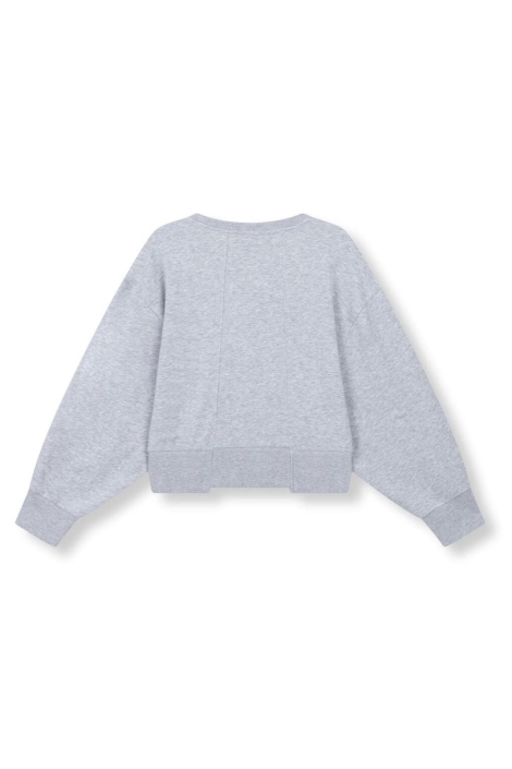 Refined Department grijze dames sweater | Achteraanzicht