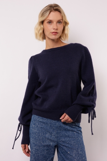 Fluresk SCOTTIE KNIT SWEATER 25WLF06 625 MIDNIGHT BLUE