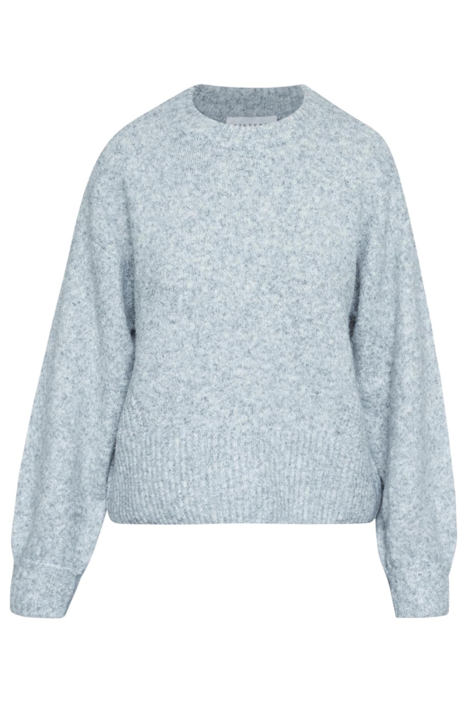 SisterS point grijze dames trui | Vooraanzicht