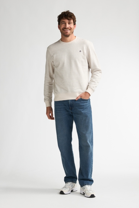 Petrol Industries ecru heren trui | Model