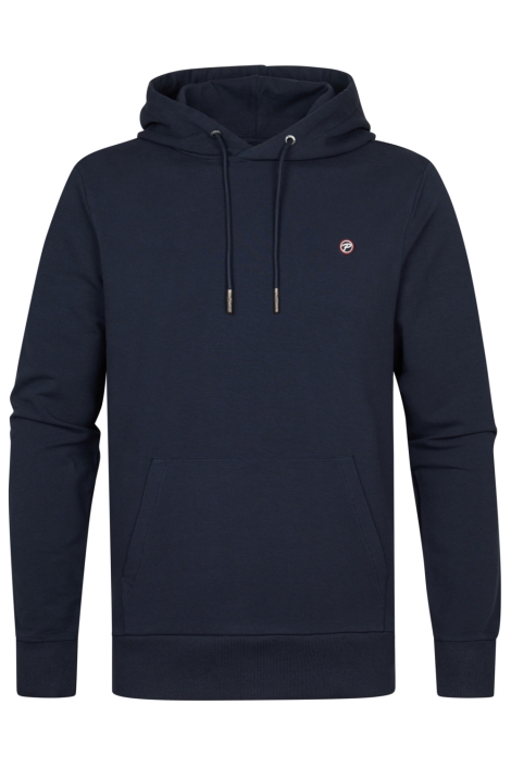 Petrol Industries blauwe heren sweater | Vooraanzicht