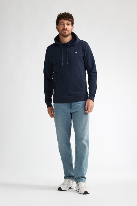 Petrol Industries blauwe heren sweater | Model