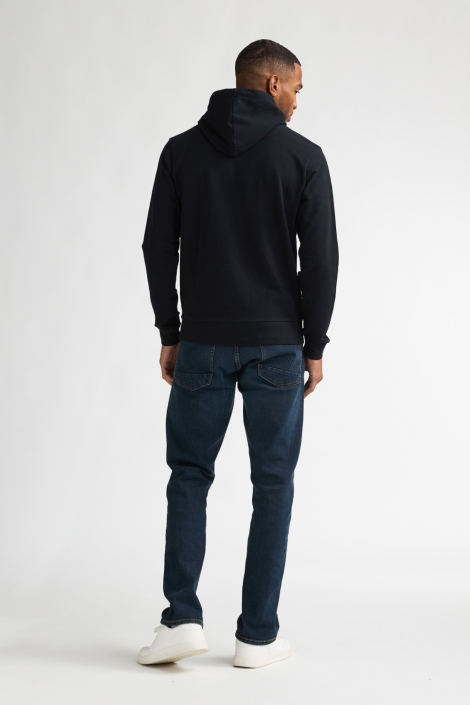 Petrol Industries zwarte heren sweater | Model