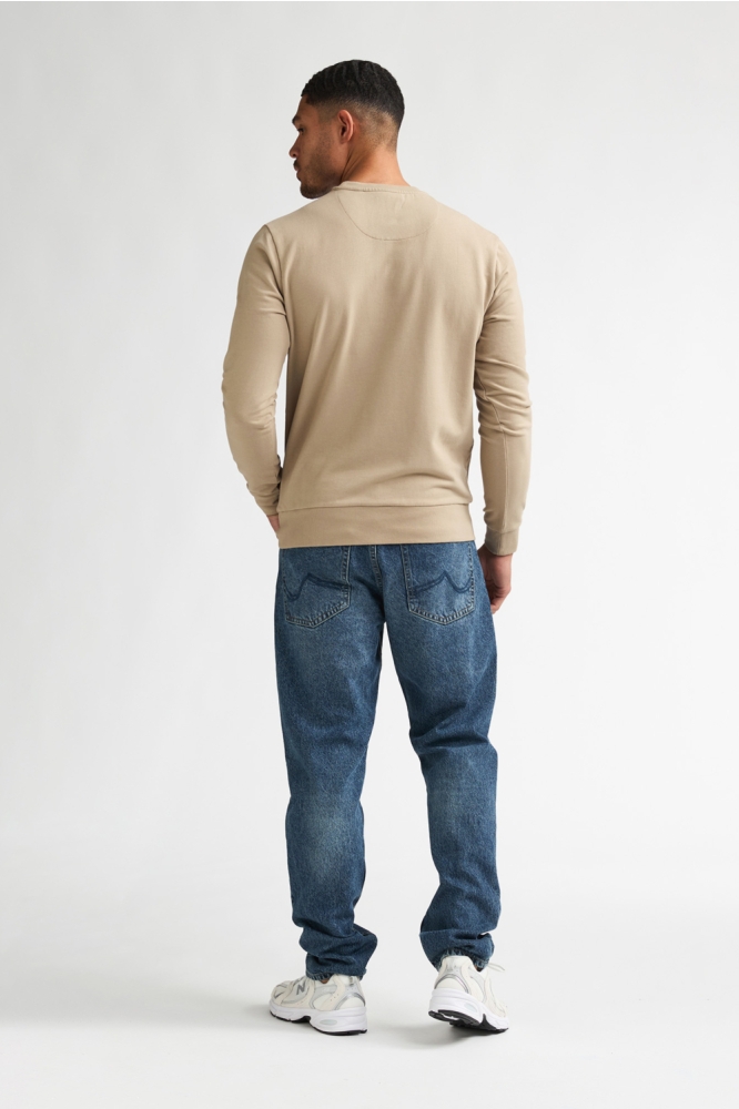 Petrol Industries camel heren sweater | Model