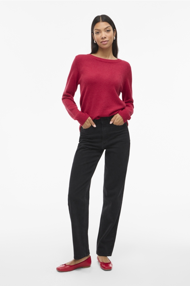 Vila rode dames trui | Model