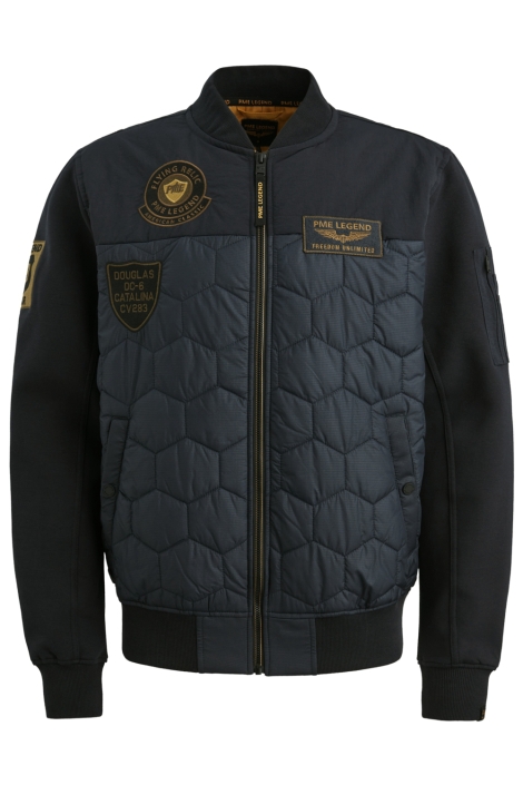 PME legend blauwe heren vest | Vooraanzicht
