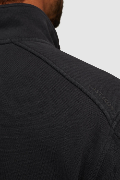 Cast Iron blauwe heren sweater | Unique Selling Point