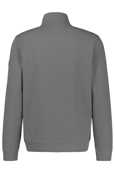 Lerros grijze heren trui | Achteraanzicht