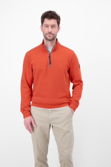 Lerros sweatshirt/troyer/rh/v-ne Oranje