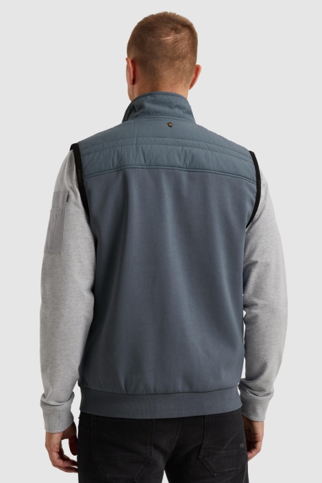 PME legend blauwe heren jas | Model achteraanzicht