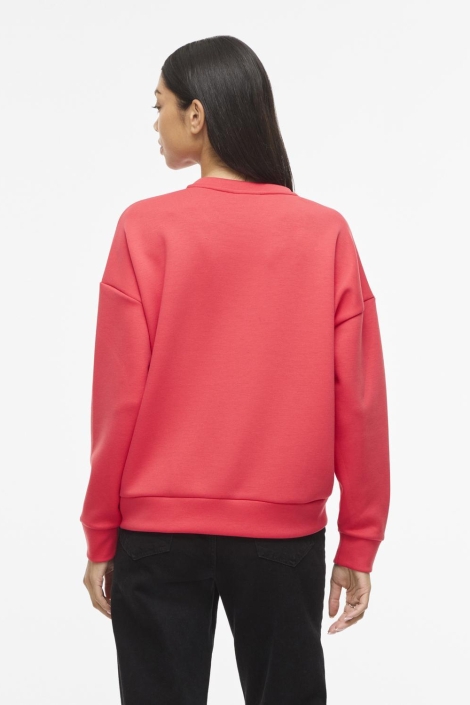 Vila rode dames sweater |