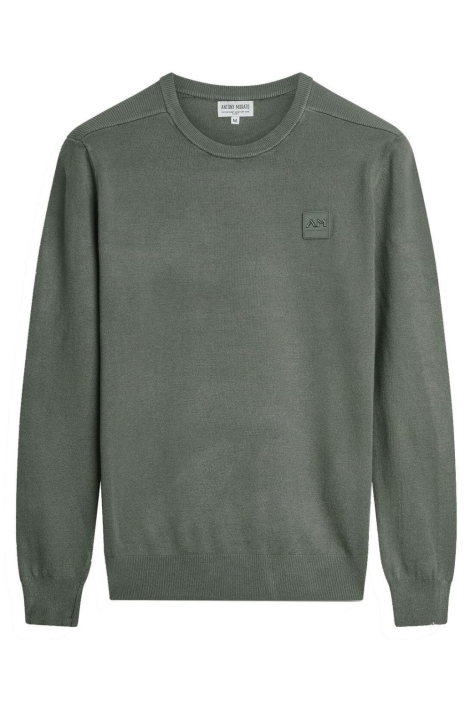 Antony Morato groene heren trui | Vooraanzicht