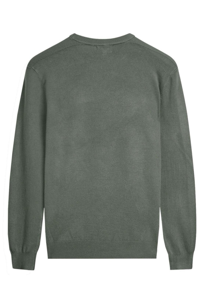 Antony Morato groene heren trui | Achteraanzicht