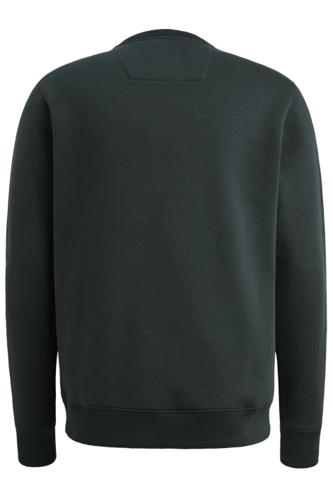 PME legend blauwe heren sweater | Achteraanzicht
