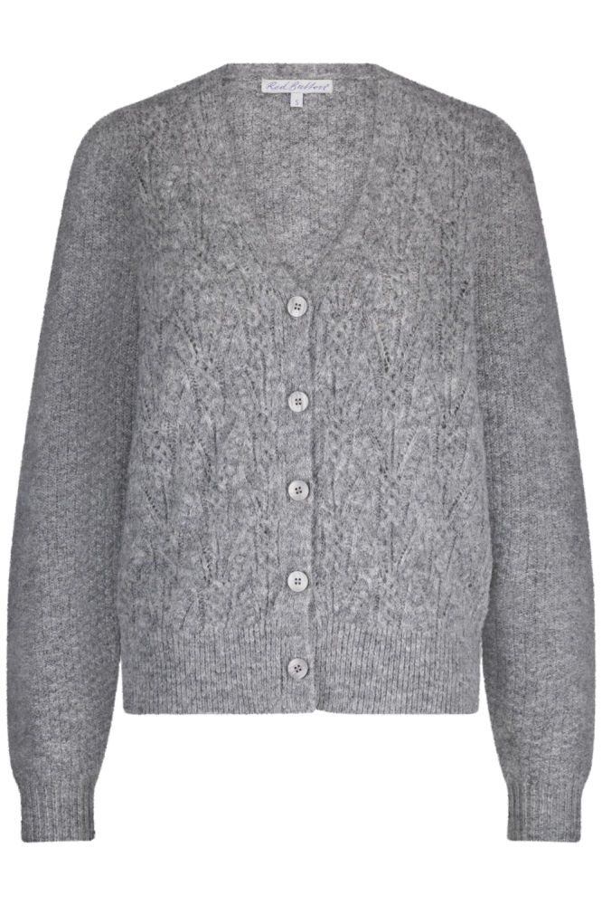 Red Button grijze dames vest | Vooraanzicht