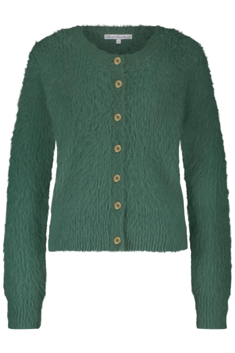 Red Button groene dames vest | Vooraanzicht