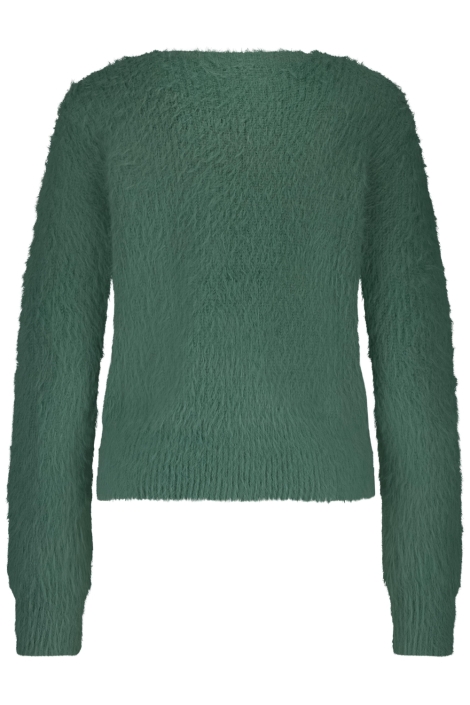 Red Button groene dames vest | Achteraanzicht