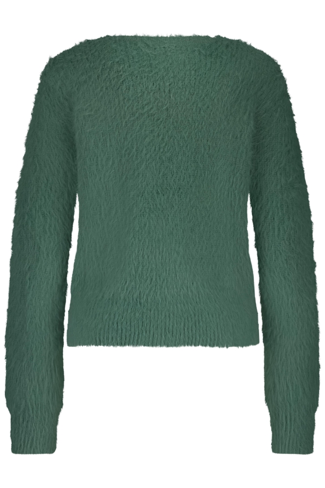 Red Button groene dames vest | Achteraanzicht