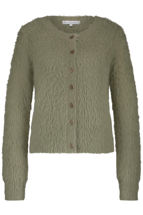 Red Button groene dames vest | Vooraanzicht