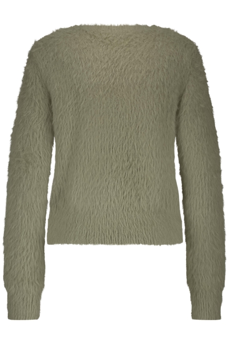 Red Button groene dames vest | Achteraanzicht