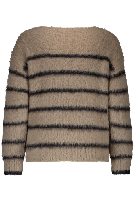 Red Button camel dames trui | Achteraanzicht