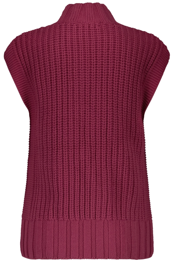 Red Button bordeaux dames trui | Achteraanzicht