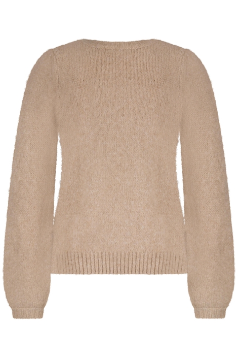 Red Button camel dames trui | Achteraanzicht