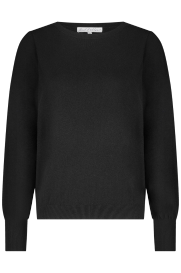 Red Button Trui SWEET PUFF SLEEVE SRB4750 Black