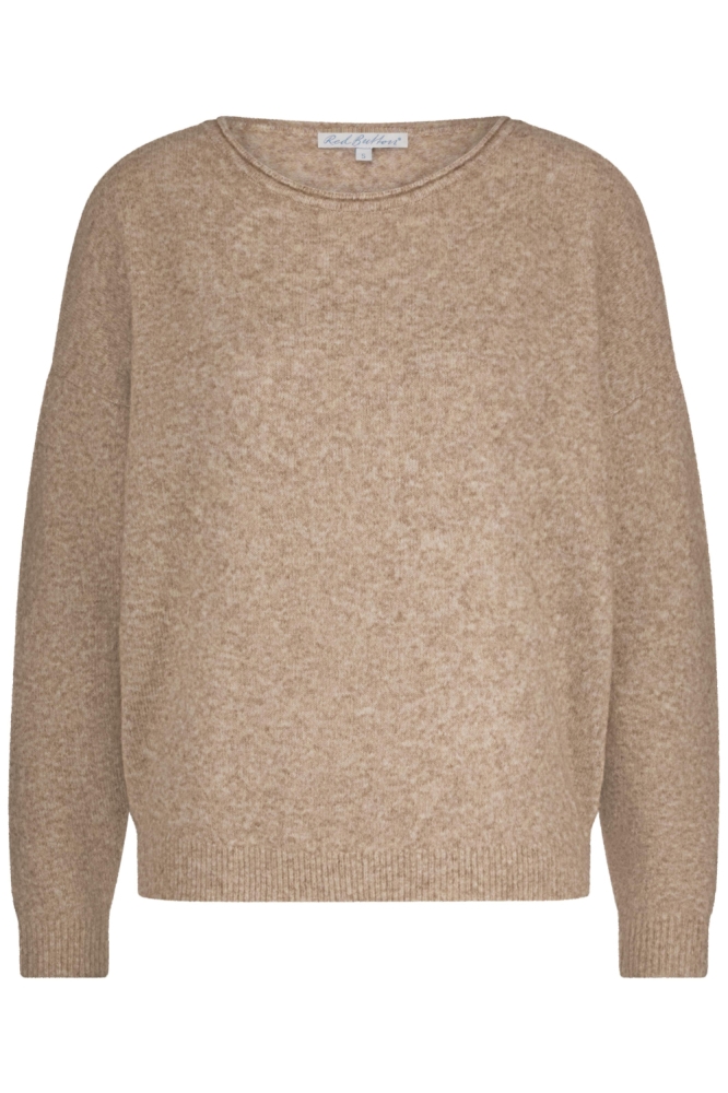 Red Button camel dames trui | Vooraanzicht