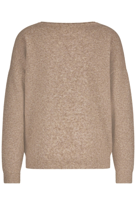 Red Button camel dames trui | Achteraanzicht