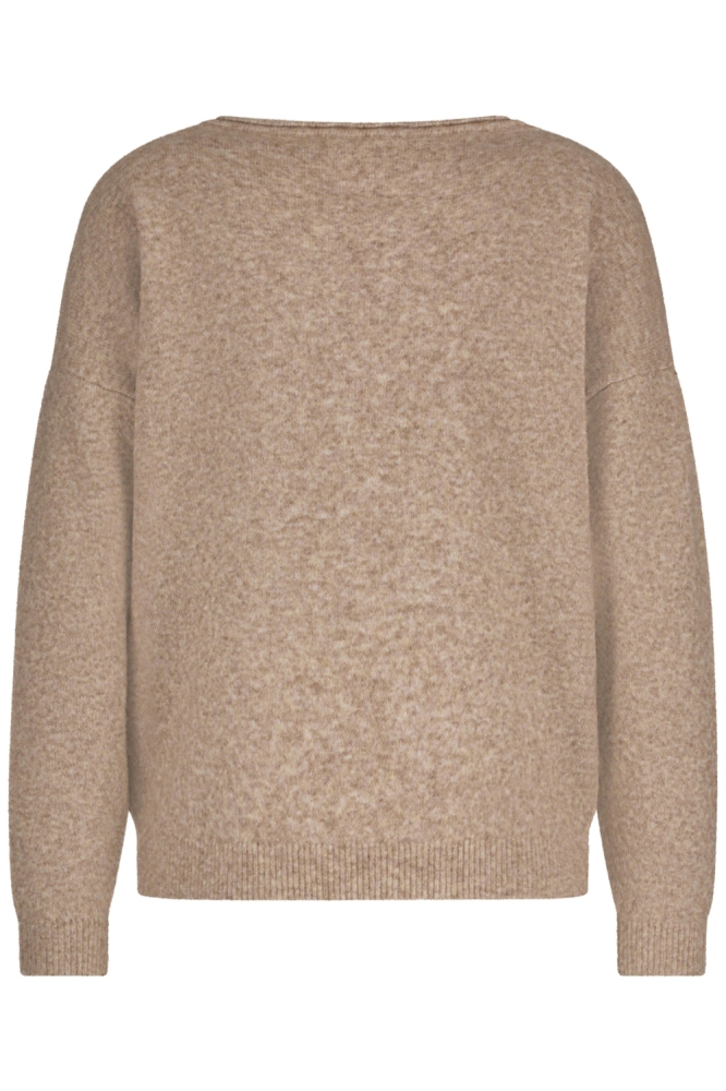 Red Button camel dames trui | Achteraanzicht