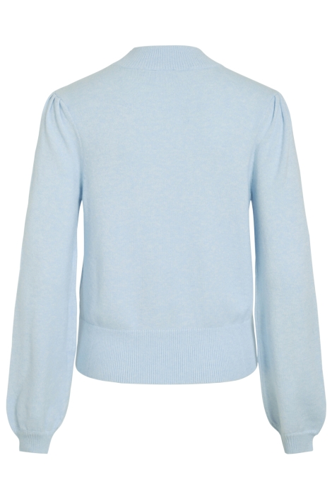 Vila blauwe dames sweater | Achteraanzicht