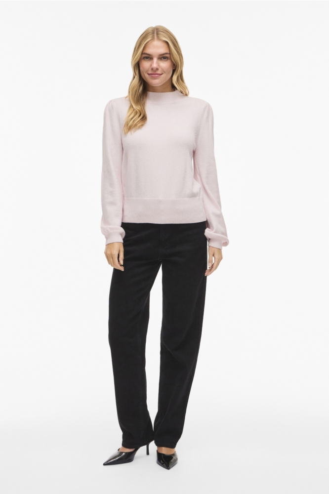 Vila roze dames sweater | Model