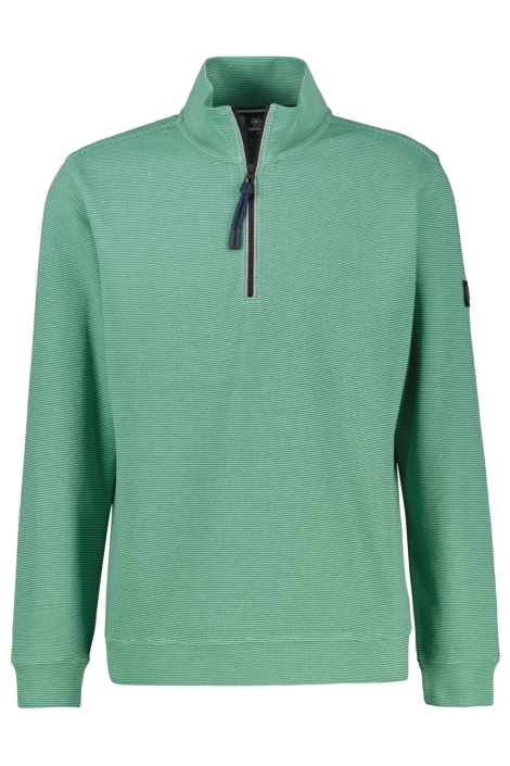 Lerros groene heren trui | Vooraanzicht