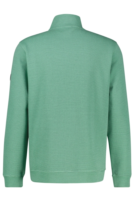 Lerros groene heren trui | Achteraanzicht