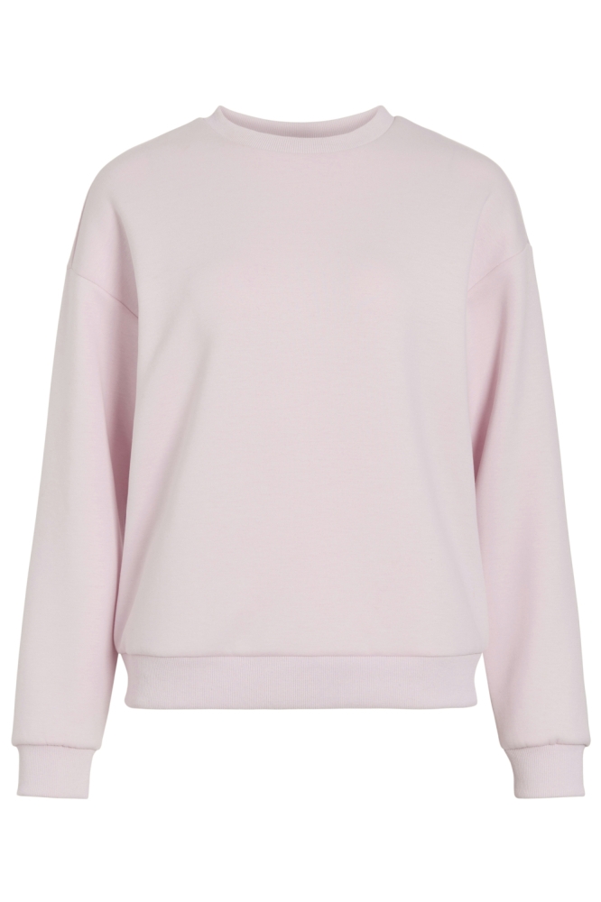 Vila roze dames sweater | Vooraanzicht