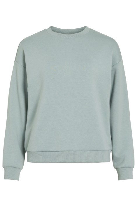 Vila groene dames sweater | Vooraanzicht