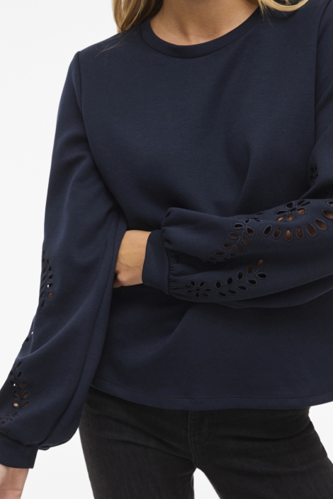 Vila blauwe dames sweater | Unique Selling Point